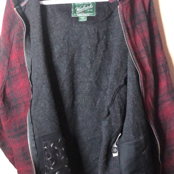 Woolrich womens plaid hooded jacket - Picture 10 of 10